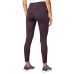  Ladies' Brushed Jacquard Legging, Purple, Large
