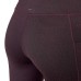  Ladies' Brushed Jacquard Legging, Purple, Large