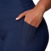  Ladies' High Rise Tight, Blue, 2X