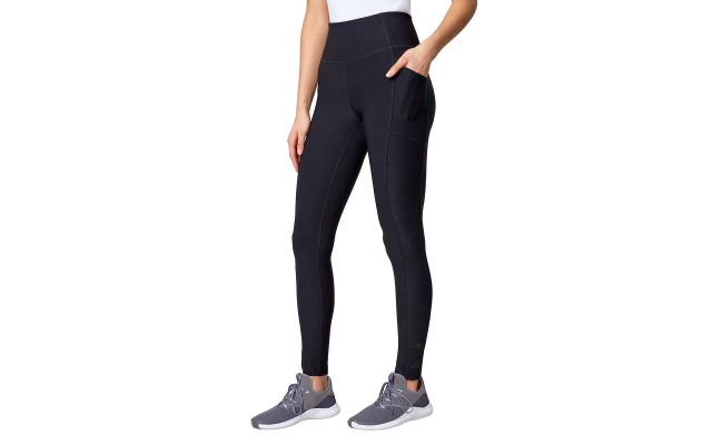  Ladies' High Rise Tight, Black, 2X