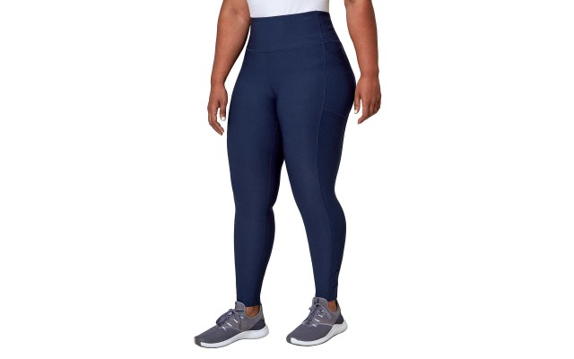  Ladies' High Rise Tight, Blue, 2X