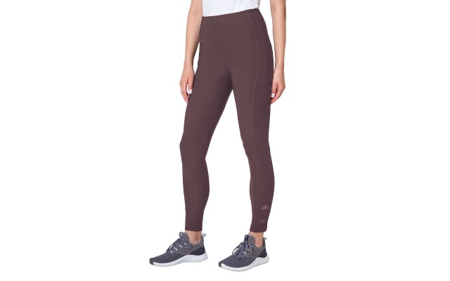  Ladies' High Rise Tight, Purple, 2X