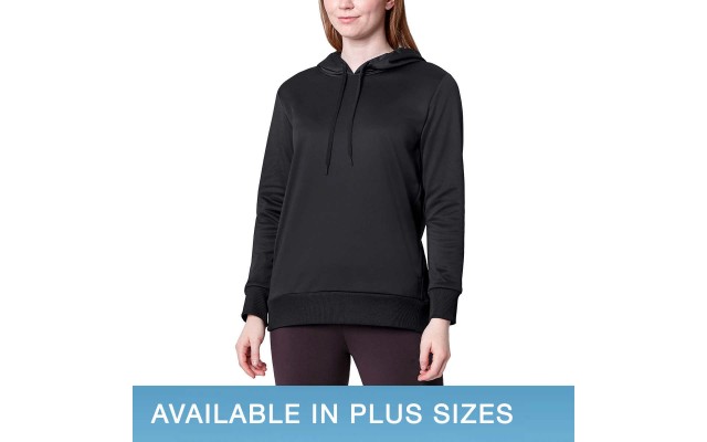  Ladies' Hoodie, Black, X-Large