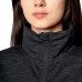  Ladies' Space Dye Jacket, Black, Large
