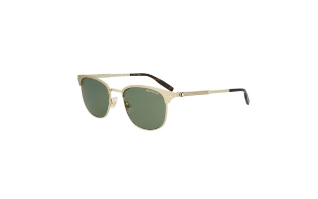  MB0092S Gold Green Sunglasses