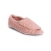  Chenille Open Toe Slippers Light Pink