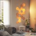 Elements Wood Look Hexagons Smarter Kit + Expansion Pack (10 Hexagon LED Panels)