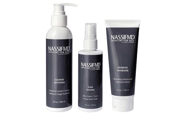  Men's Cleanse, Tone & Hydrate 3-piece Skincare Set