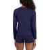  Ladies' Sun Tee, Blue, XX-Large