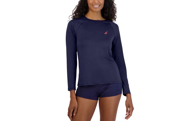  Ladies' Sun Tee, Blue, XX-Large