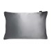  100% Mulberry Silk Pillowcase, Gray, King Size