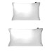  100% Mulberry Silk Pillowcase, White, King Size