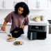  Foodi 6-in-1 10-qt. XL 2-Basket Air Fryer with DualZone Technology