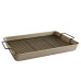  Gold High Sided Half Sheet with Wire Rack