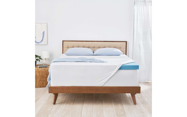 novaform pure comfort memory foam mattress topper twin