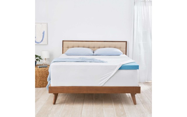 ComfortLuxe 3” Gel Memory Foam Mattress Topper, One Color, Twin