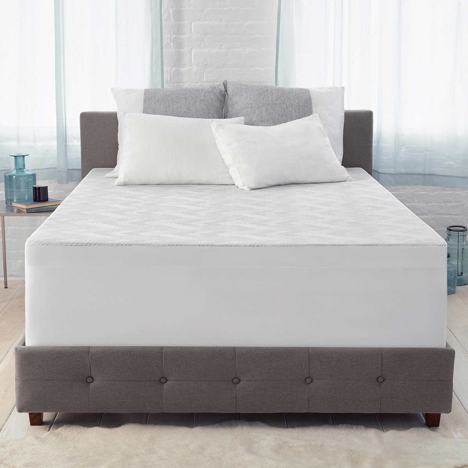 Novaform LURAcor ComfortPlus 3" Foam Mattress Topper, One Color