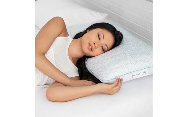  Overnight Recovery Gel Memory Foam Pillow with Cooling Celliant Cover