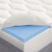  Plush Pillowtop 4” Memory Foam Mattress Topper, One Color, California King