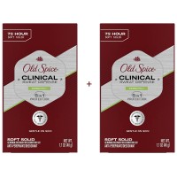 Old Spice Clinical Soft Solid Antiperspirant Extra Fresh, 2 Pack, Sweat Defense Anti-perspirant Deodorant for Men