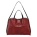  Forest Island Leather Tote, Red