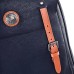  Lawnwood Leather Backpack, Dark Blue
