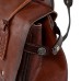 Lawnwood Leather Backpack, Brown