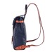  Lawnwood Leather Backpack, Dark Blue