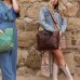 Old Trend Prism Tote, Brown