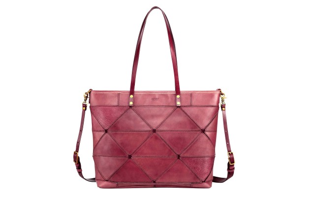 Old Trend Prism Tote, Purple