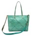 Old Trend Prism Tote, Teal