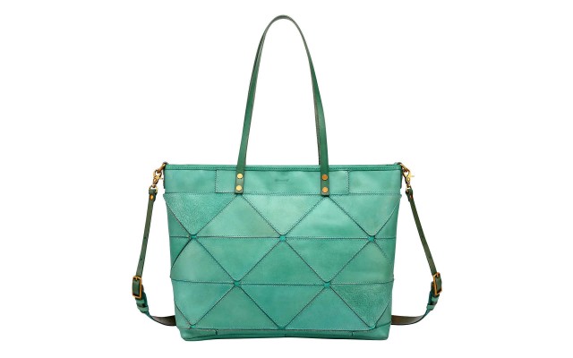 Old Trend Prism Tote, Teal