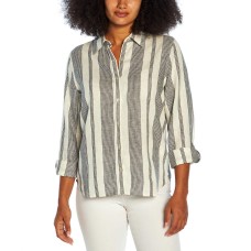 Orvis Ladies' Long Sleeve Linen Blend Top