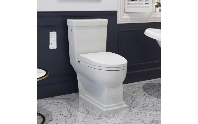  Irenne Elongated Smart Bidet Toilet with Remote Control