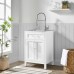  Paloma 22″ Utility Sink with Faucet & Cabinet
