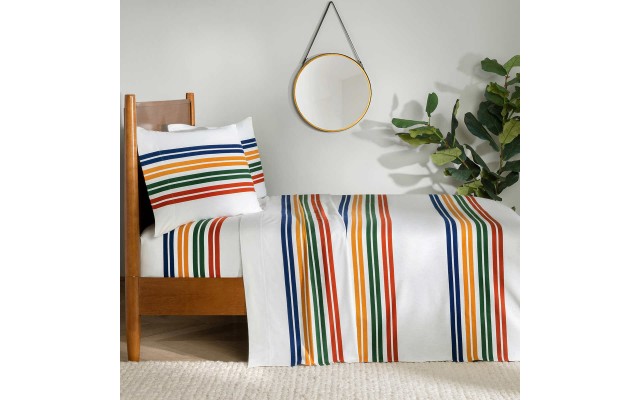  Flannel Sheet Set, White, King