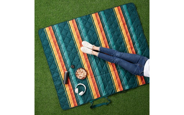  Packable Blanket, Green