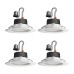  Hue White & Color Ambiance Retrofit Recessed 5″ or 6″ Downlight, 4-pack