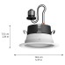  Hue White & Color Ambiance Retrofit Recessed 4″ Downlight, 4-pack