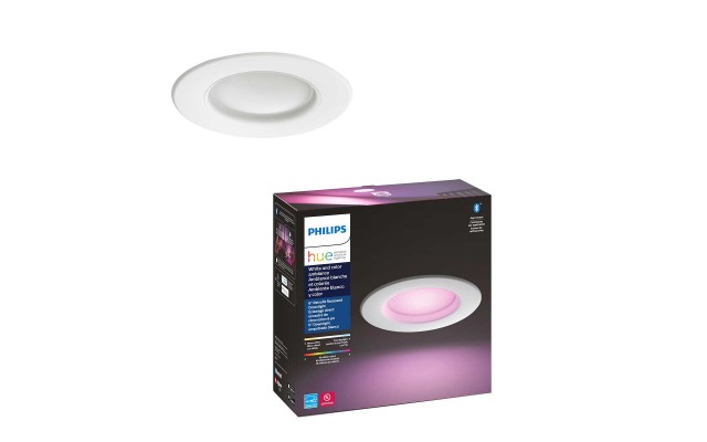 Hue White & Color Ambiance Retrofit Recessed 5″ or 6″ Downlight, 4-pack