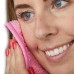  Clean Pro Rose Quartz Facial Cleansing Brush with Makeup Removing Cloth