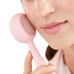  Clean Pro Rose Quartz Facial Cleansing Brush with Makeup Removing Cloth