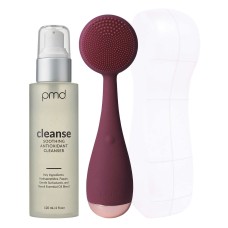 PMD Clean Smart Facial Cleansing Device + Travel Case + Cleanser