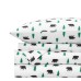 Portuguese Flannel 4-piece Sheet Set, Black, Full