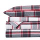 Portuguese Flannel 4-piece Sheet Set, Dark Red, Full