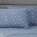 Portuguese Flannel 4-piece Sheet Set, Dark Blue, King
