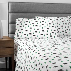 Portuguese Flannel 4-piece Sheet Set