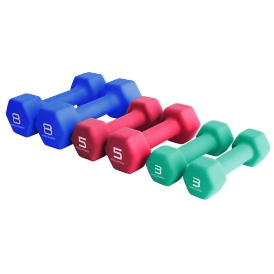  Neoprene Dumbbell Set