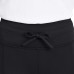  Ladies' Drawstring Tight with Pockets, Black, Large