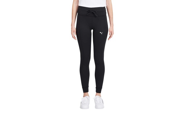  Ladies' Drawstring Tight with Pockets, Black, Large